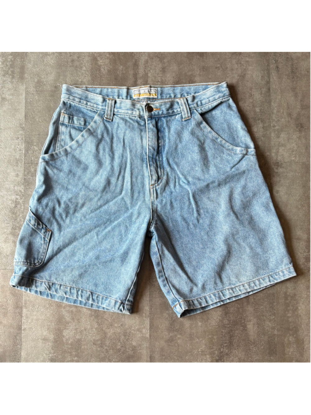 Vintage Stone Canyon Carpenter Jean Shorts Mens 32 Big Pockets